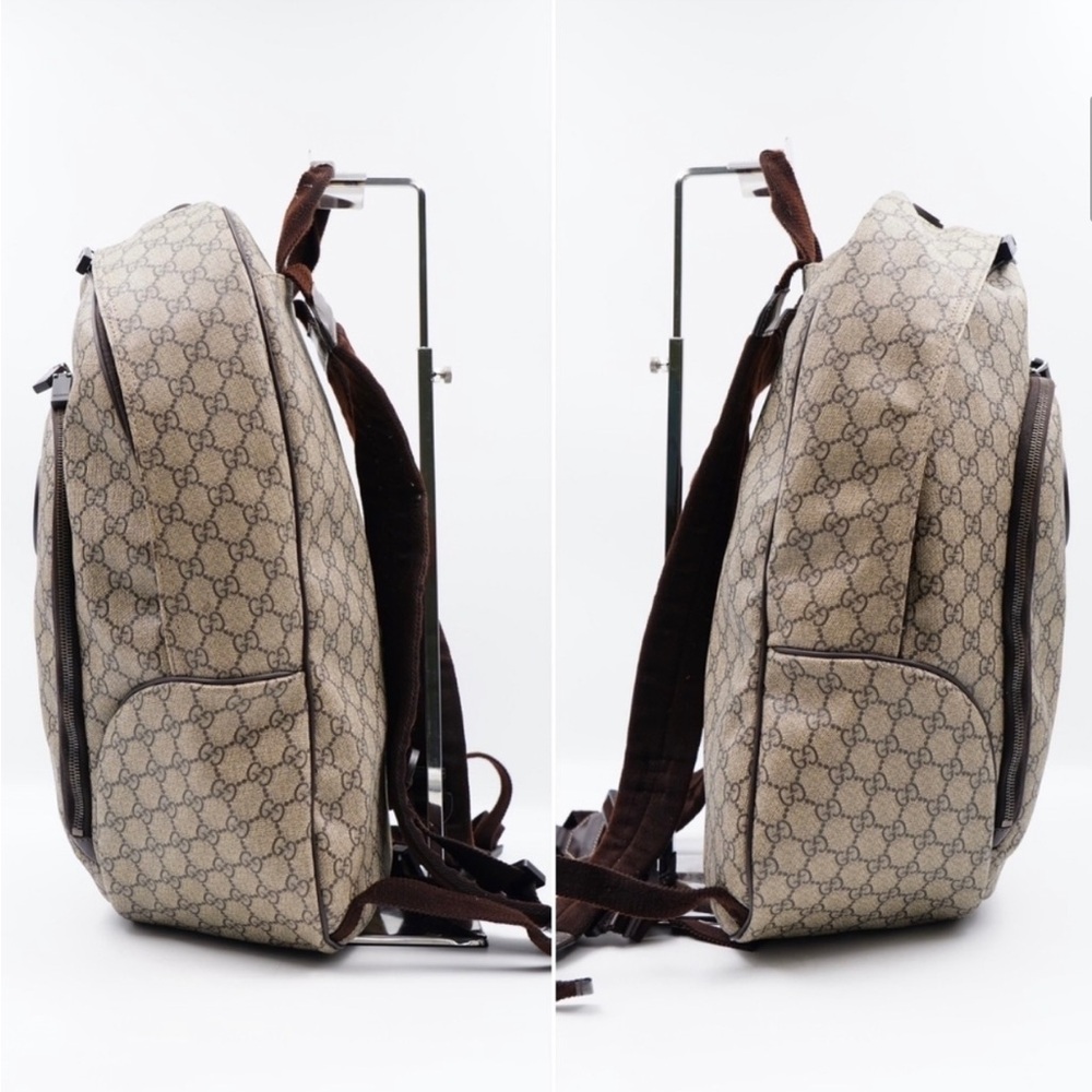 Gucci Interlocking Gg Plus Canvas Backpack - image 5
